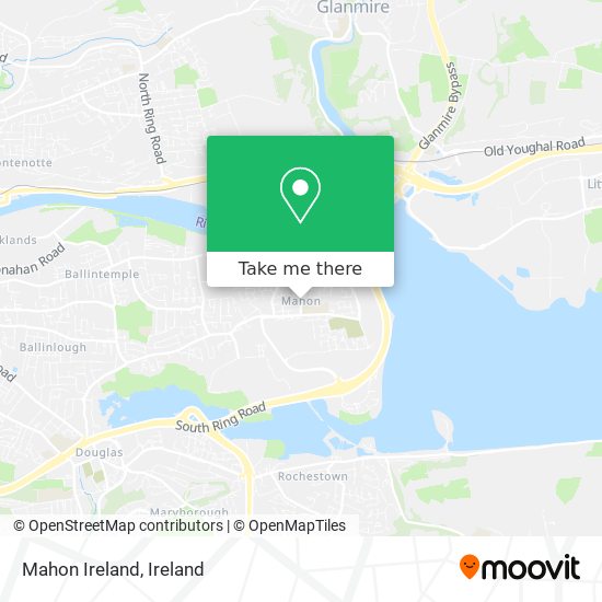 Mahon Ireland map