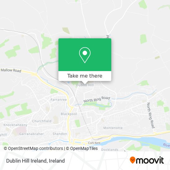 Dublin Hill Ireland map
