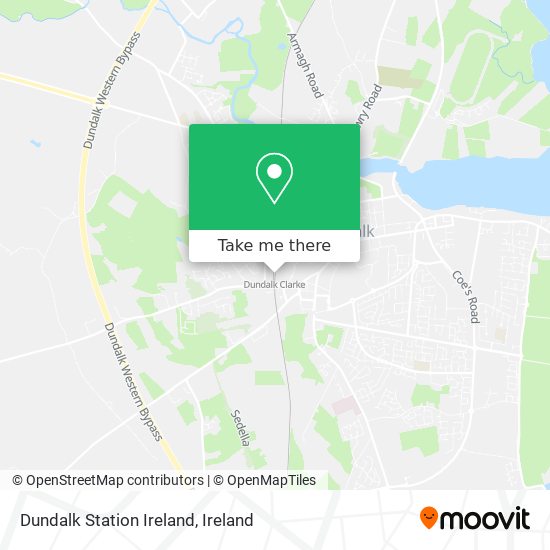 Dundalk Station Ireland plan