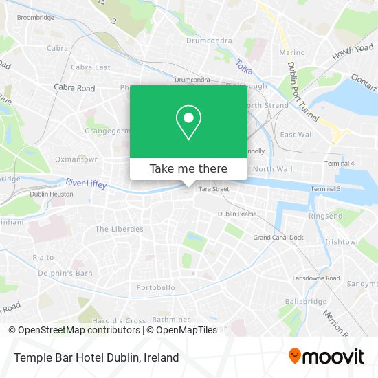 Temple Bar Hotel Dublin plan