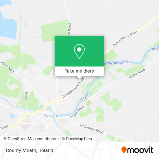 County Meath map
