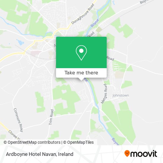 Ardboyne Hotel Navan map