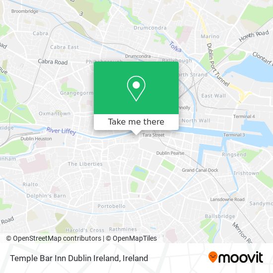 Temple Bar Inn Dublin Ireland plan