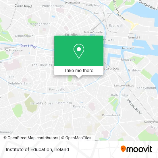 Institute of Education map
