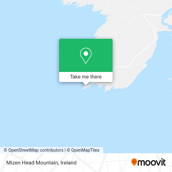 Mizen Head Mountain map