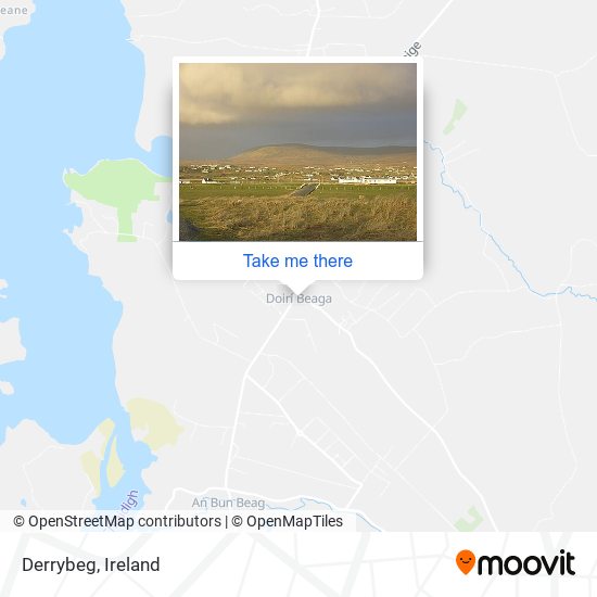 Derrybeg map