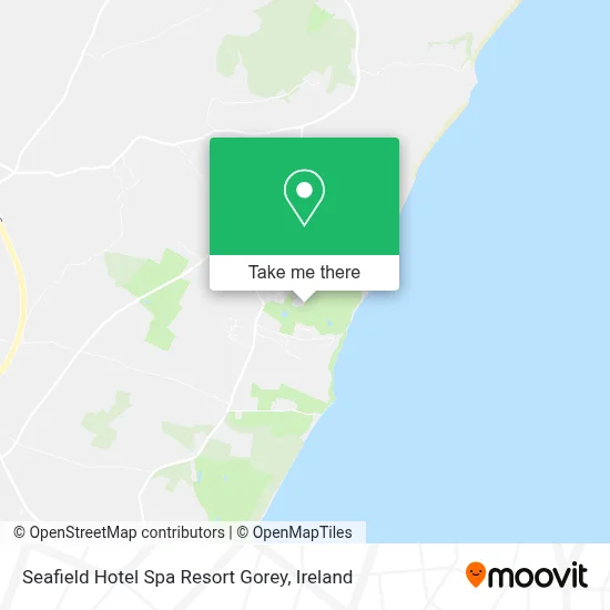 Seafield Hotel Spa Resort Gorey map