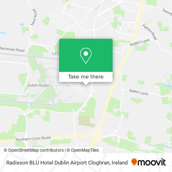 Radisson BLU Hotel Dublin Airport Cloghran plan