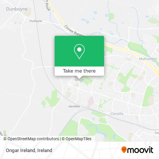 Ongar Ireland map