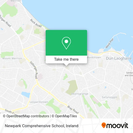 Newpark Comprehensive School map