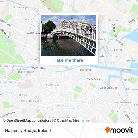 Ha penny Bridge plan