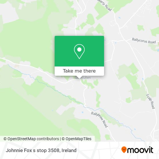 Johnnie Fox s stop 3508 map