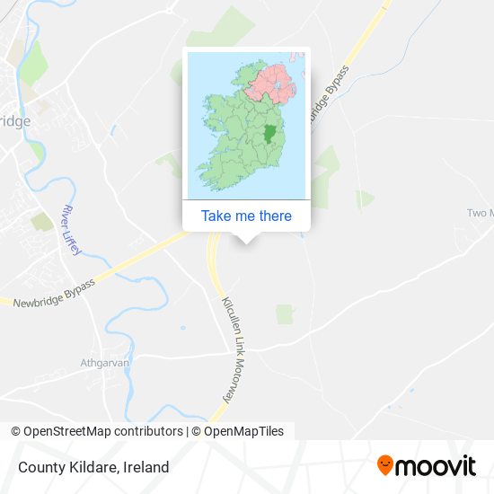 County Kildare map