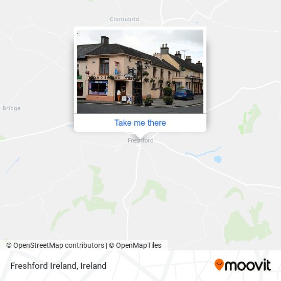 Freshford Ireland map