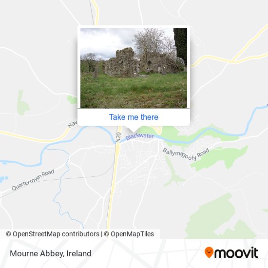 Mourne Abbey plan