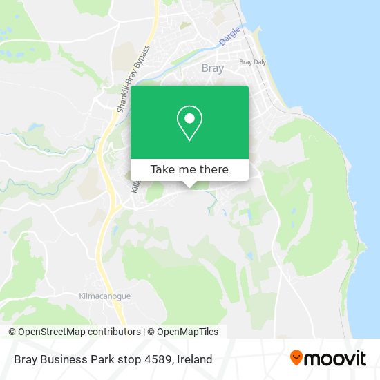 Bray Business Park stop 4589 map