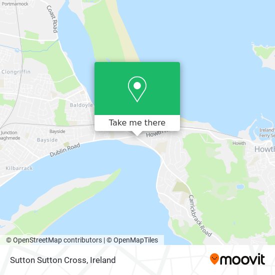 Sutton Sutton Cross map