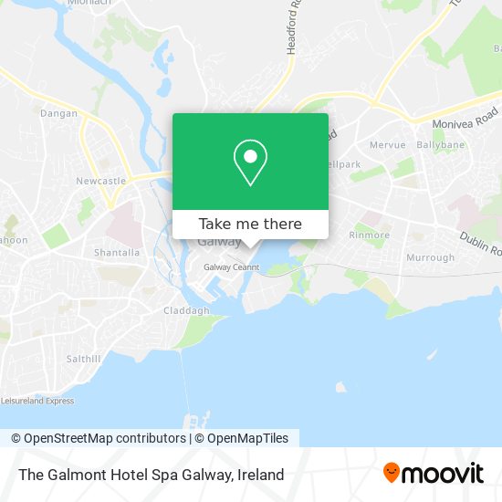 The Galmont Hotel Spa Galway plan
