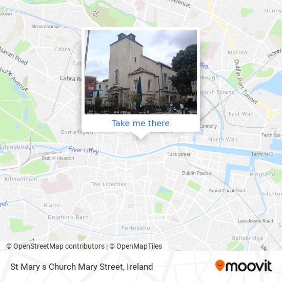 St Mary s Church Mary Street map
