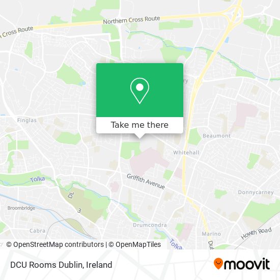 DCU Rooms Dublin plan