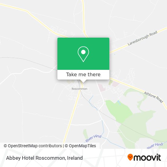 Abbey Hotel Roscommon plan