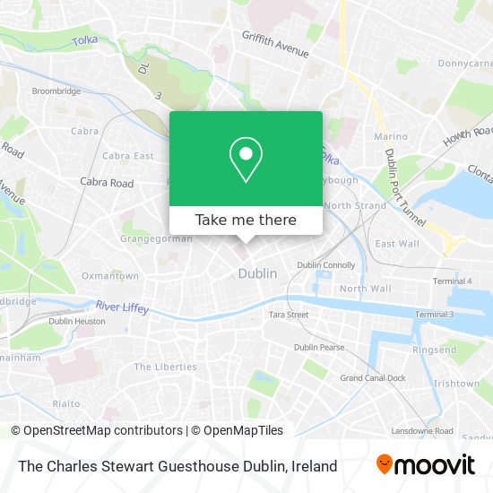 The Charles Stewart Guesthouse Dublin plan