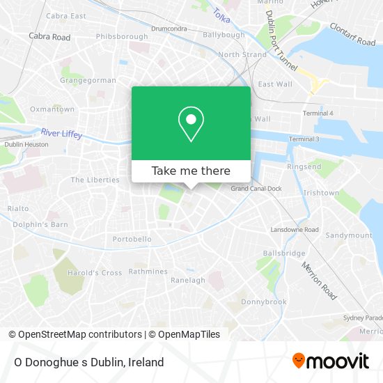 O Donoghue s Dublin map