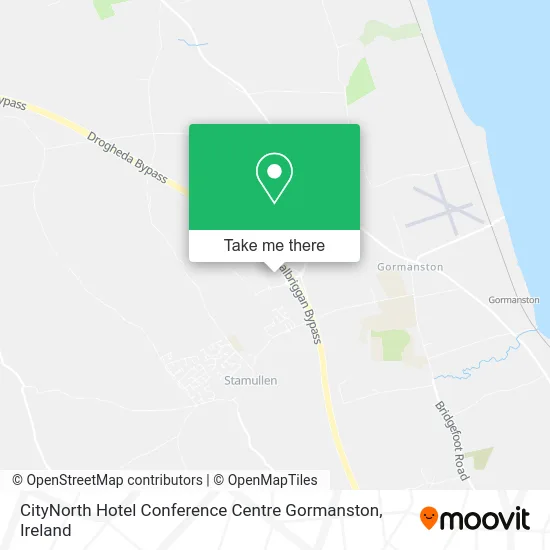 CityNorth Hotel Conference Centre Gormanston map