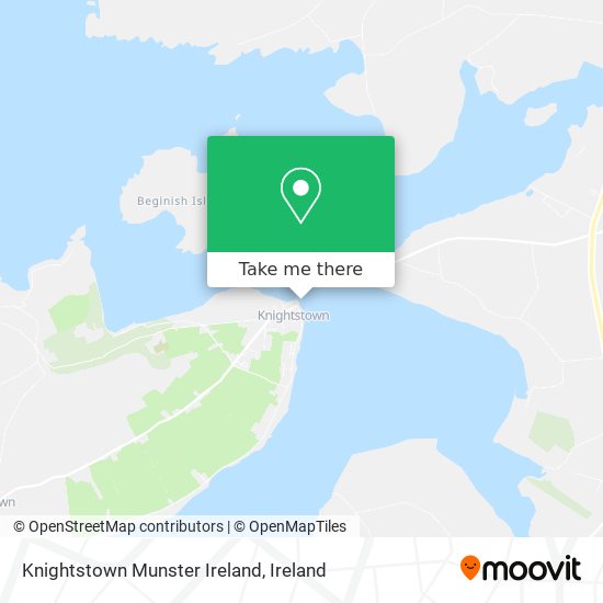 Knightstown Munster Ireland map