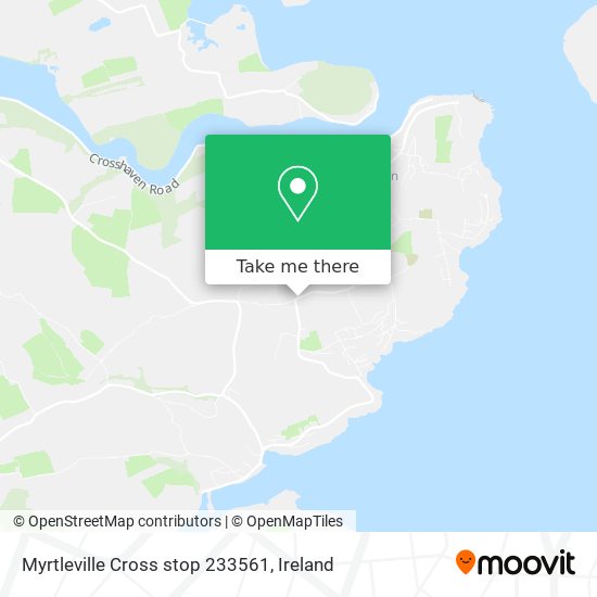 Myrtleville Cross stop 233561 map