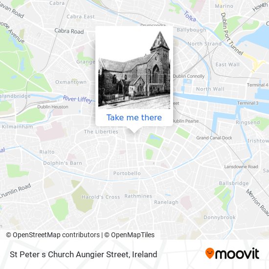 St Peter s Church Aungier Street plan
