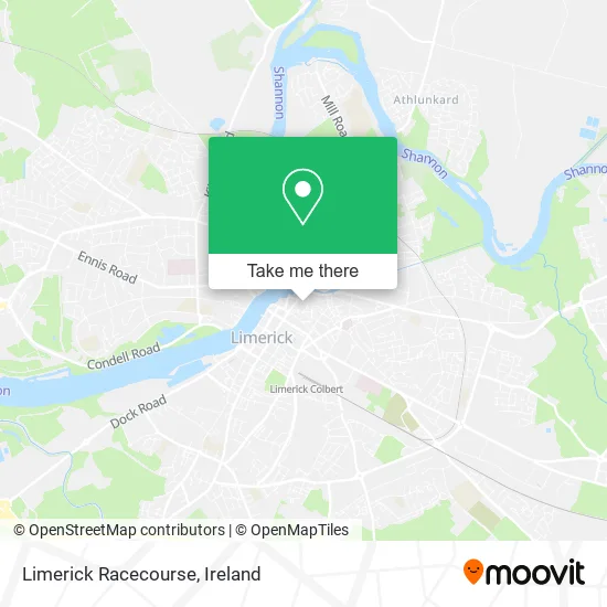 Limerick Racecourse map