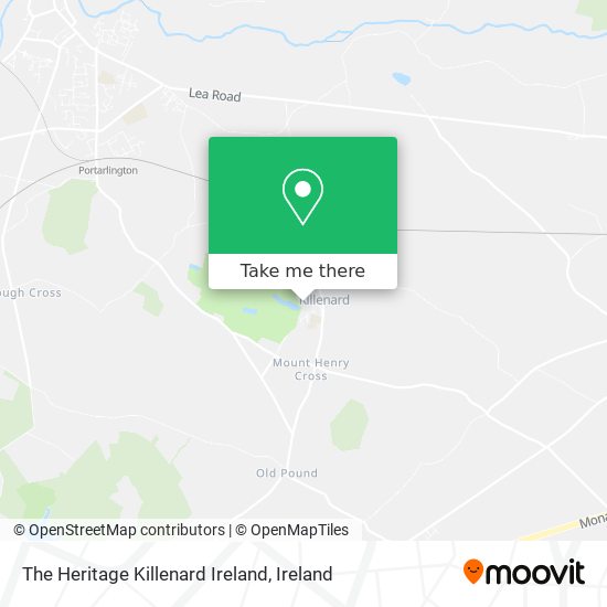 The Heritage Killenard Ireland map