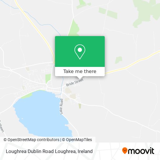 Loughrea Dublin Road Loughrea map