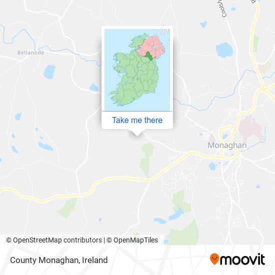 County Monaghan map