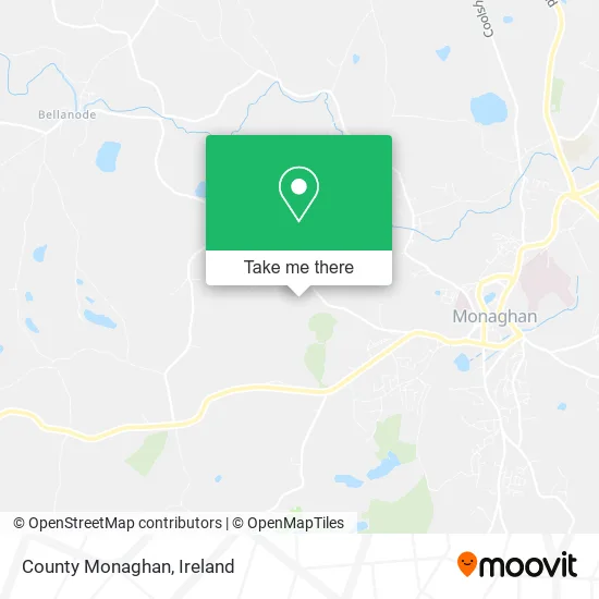County Monaghan map