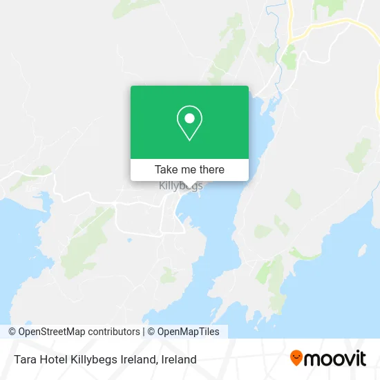 Tara Hotel Killybegs Ireland map