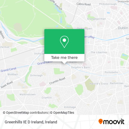 Greenhills IE D Ireland map
