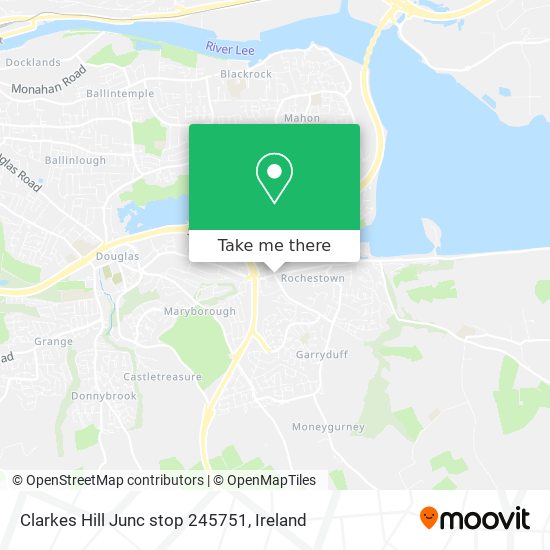 Clarkes Hill Junc stop 245751 map