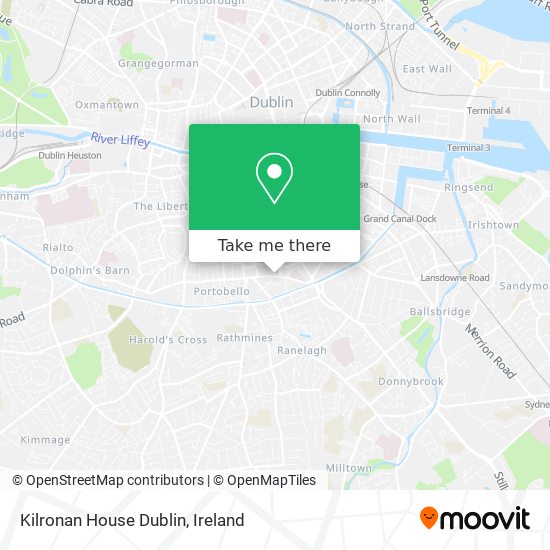 Kilronan House Dublin map