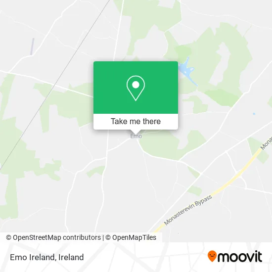 Emo Ireland map