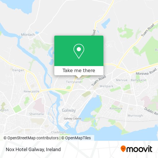 Nox Hotel Galway plan