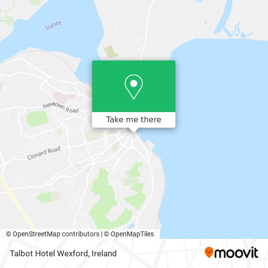 Talbot Hotel Wexford map
