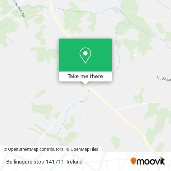 Ballinagare stop 141711 map