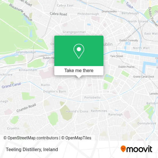 Teeling Distillery map