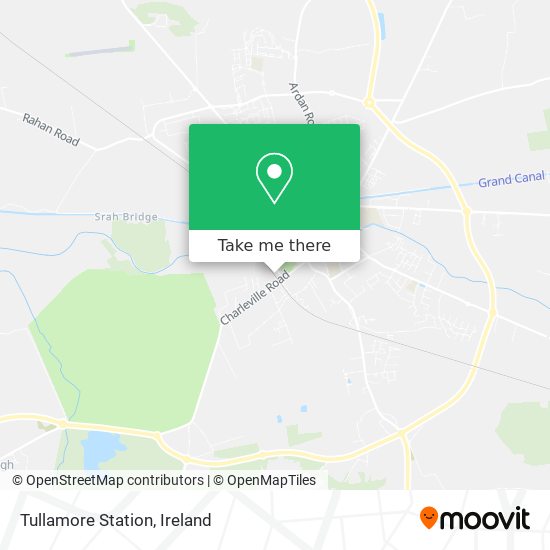 Tullamore Station map