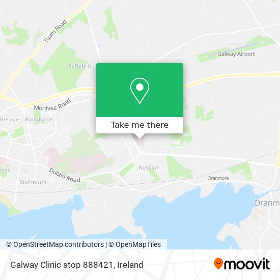 Galway Clinic stop 888421 map
