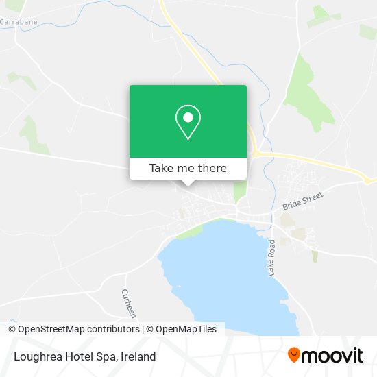 Loughrea Hotel Spa map