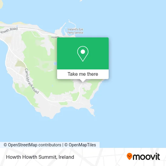 Howth Howth Summit map