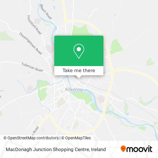 MacDonagh Junction Shopping Centre plan